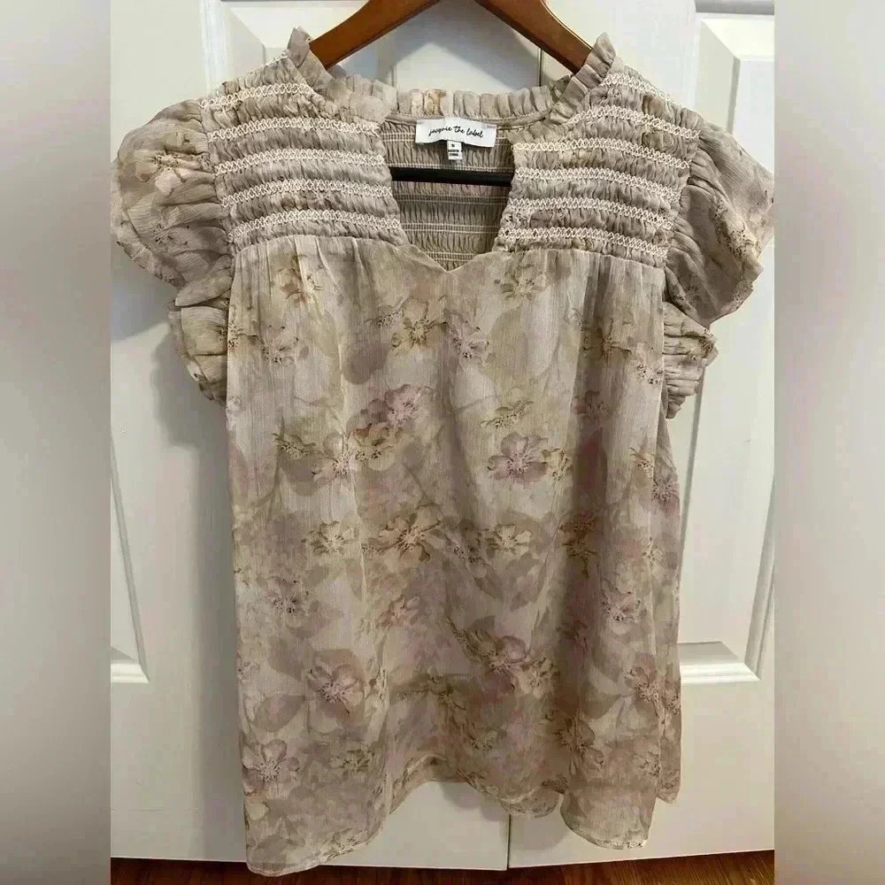 Jacquie the Label blouse size small